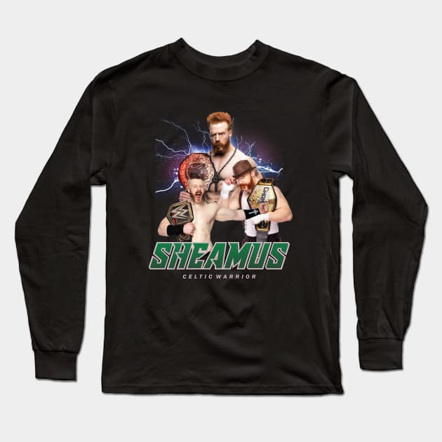 SHEAMUS Long Sleeve T-Shirt by dawnttee